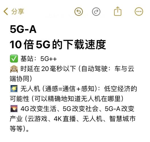 5G-A信号来了，5G-A信号正式商用，开启通信新时代，引领未来科技潮流